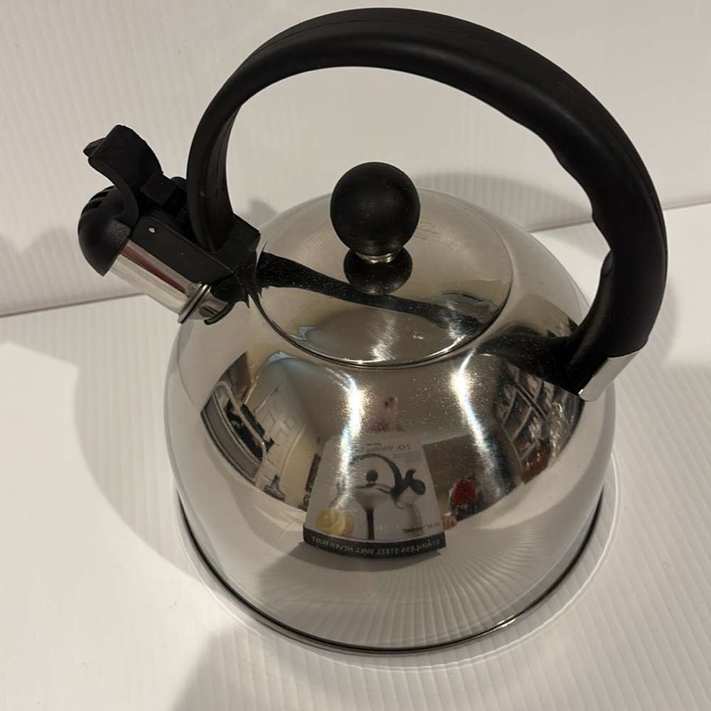Kitchenworks Stainless Steel 2 Qt. Whistling Tea Kettle
